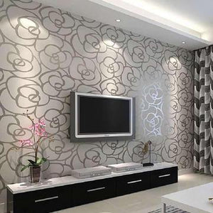 Wallpaper is an economical option for redesigning your home
