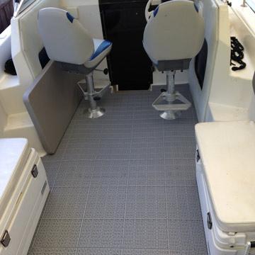 iMatrix floor tiles for yachts and boats