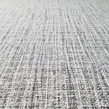 5606-10 Grey Black White Woven Textured Wallpaper