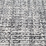 5606-10 Grey Black White Woven Textured Wallpaper