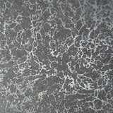 8565-10 Wallpaper Charcoal Grey metallic faux Cracked plaster textured plain