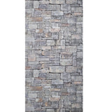 5636-10 Wallpaper textured purple orange gray modern faux stone 3D