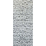 5676-03 Textured gray modern faux stone brick 3D wallpaper