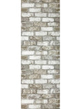 5522-01 Vinyl Wallpaper textured brown gray white rustic realistic faux brick