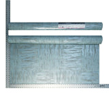 8609-03 Teal blue metallic gray brown faux plaster stone Textured Wallpaper