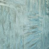 8609-03 Teal blue metallic gray brown faux plaster stone Textured Wallpaper